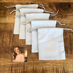 Grey Kendra Scott Dust Bag
